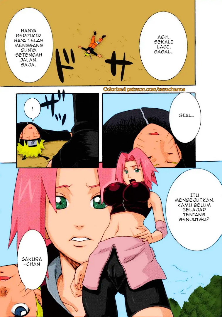 Naruto & Sakura Belajar Genjutsu